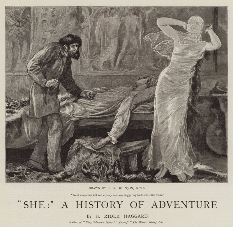 Hun, en eventyrhistorie af Edward Killingworth Johnson