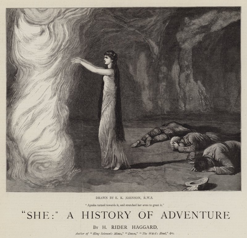 Hun, en eventyrhistorie af Edward Killingworth Johnson