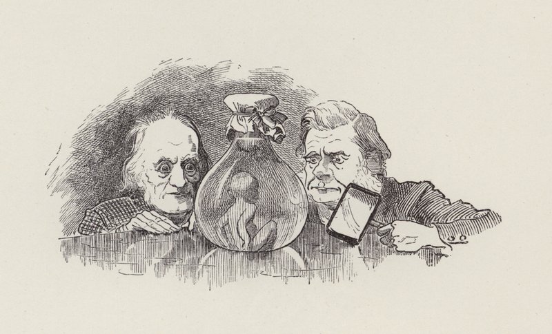 Illustration til The Water-Babies af Charles Kingsley (gravering) af Edward Linley (after) Sambourne