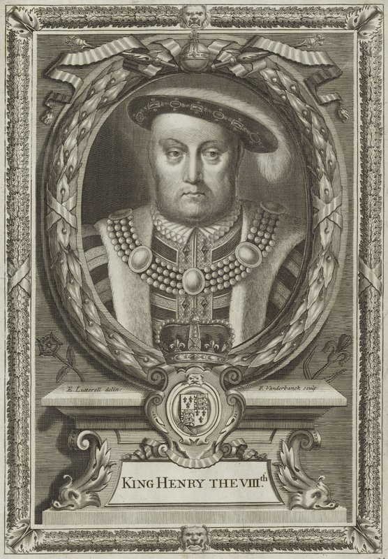 Kong Henrik VIII af England af Edward Lutterell