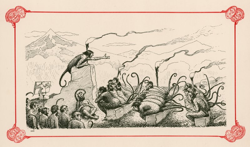 En natlig haleforelæsning om evolution af Edward Tennyson Reed