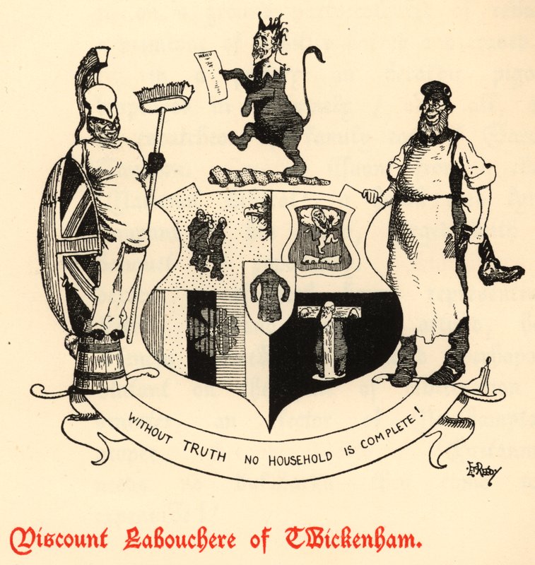 Viscount Labouchere of Twickenham (gravering) af Edward Tennyson Reed