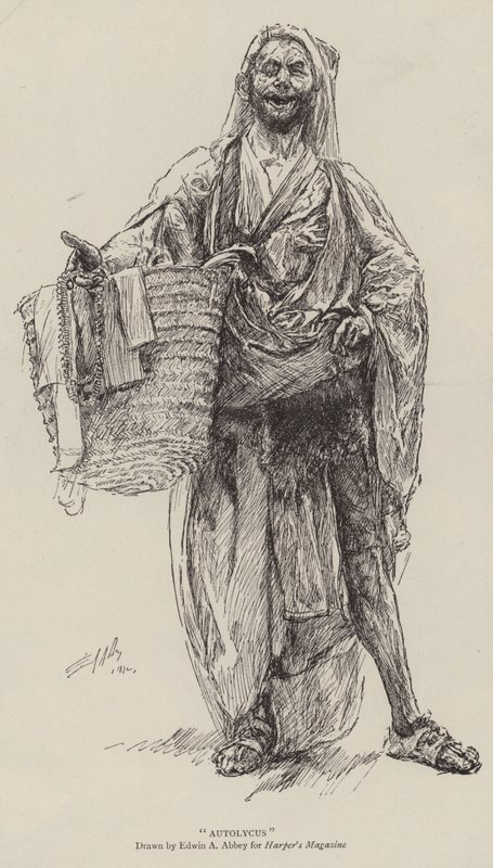 Autolycus af Edwin Austin Abbey