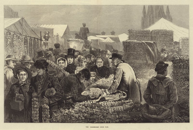 Birmingham Onion Fair af Edwin Buckman