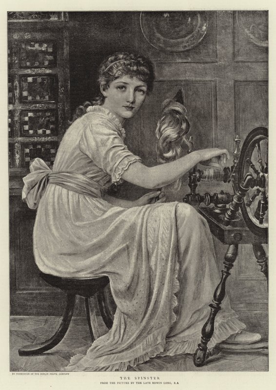 Spinsteren af Edwin Longsden Long