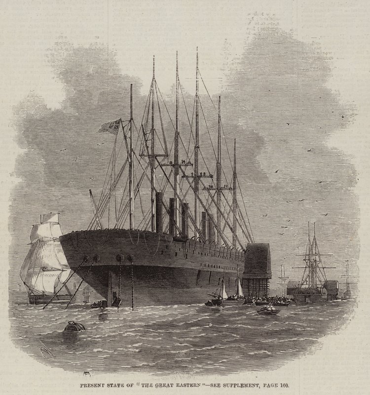 Nuværende tilstand i The Great Eastern af Edwin Weedon