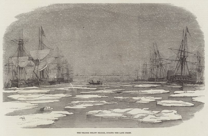 Scene i Themsen af Edwin Weedon
