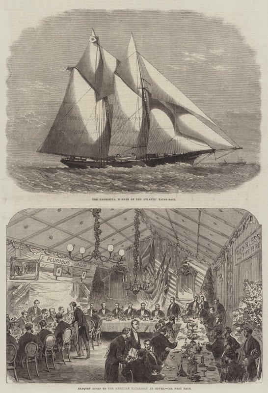 Atlantic Yacht Race af Edwin Weedon