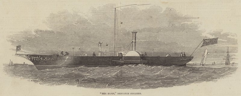 Elfinen, Despatch Steamer af Edwin Weedon