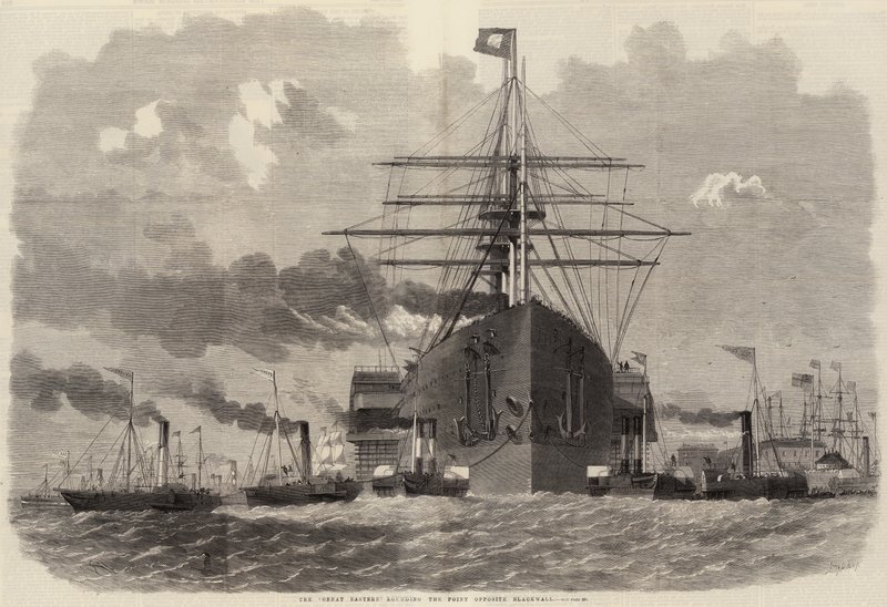 Great Eastern runder punktet over for Blackwall af Edwin Weedon