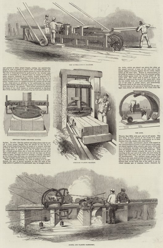 Den store udstillingsbygning af Edwin Weedon