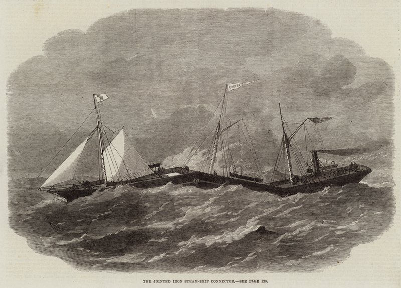 Den Jointed Iron Steam-Ship Connector af Edwin Weedon