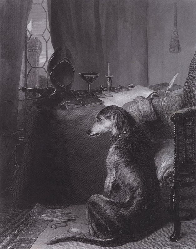 High Life (gravering) af Edwin (after) Landseer