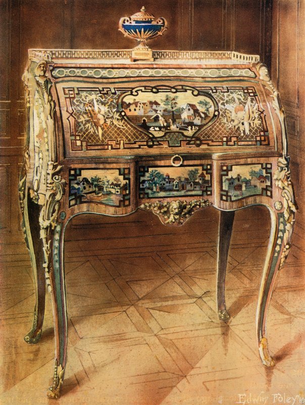 Escritoire et toilette af Edwin John Foley