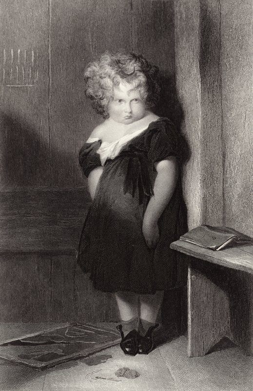 Den uartige dreng af Edwin Landseer