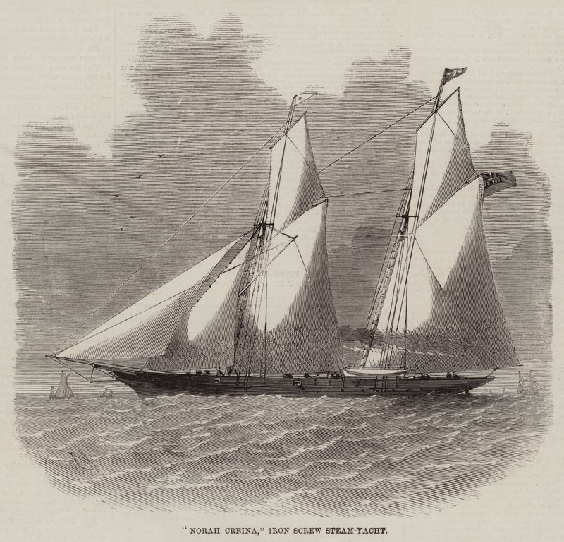 Norah Creina, Iron Screw Steam-Yacht af Edwin Weedon