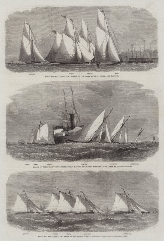 Royal Thames Yacht Club af Edwin Weedon