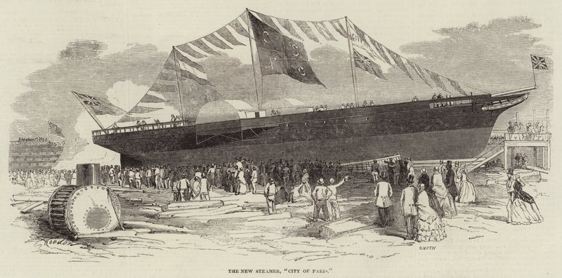 The New Steamer, by Paris af Edwin Weedon