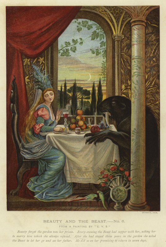 Scene fra Skønheden og Udyret af Eleanor Vere Boyle