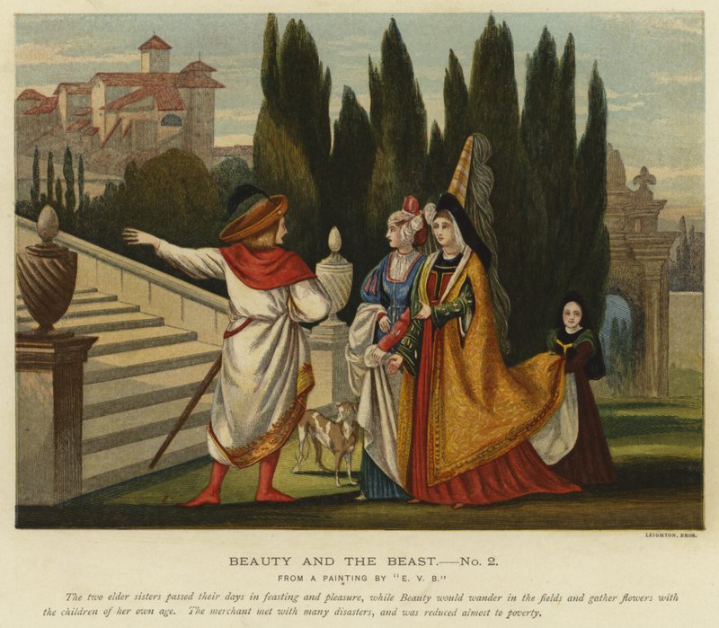 Scene fra Skønheden og Udyret af Eleanor Vere Boyle
