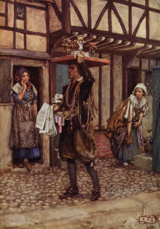 Fine evner til damer, billige, udvalgte, modige og nye (farve litho) af Eleanor Fortescue Brickdale