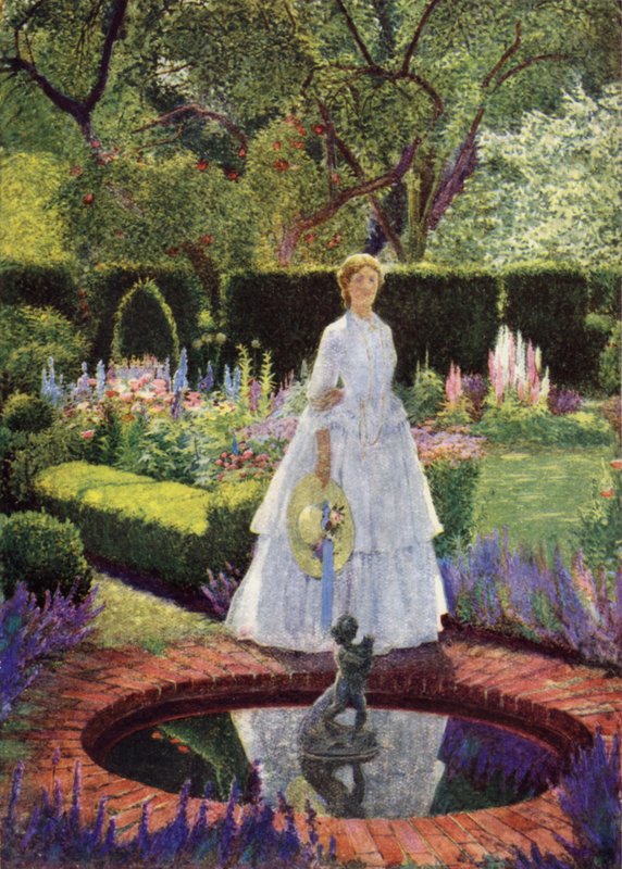 Maud (farve litho) af Eleanor Fortescue Brickdale