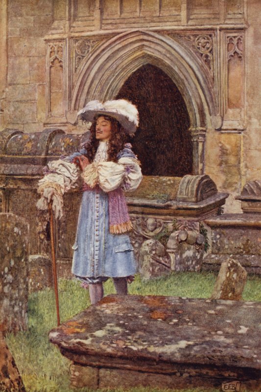 Hvorfor så store omkostninger, at have så kort en lejekontrakt, bruger du på dit falmende palæ? (farve litho) af Eleanor Fortescue Brickdale