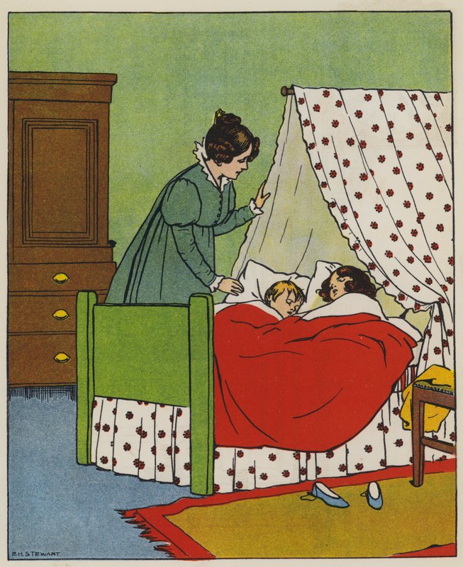 Sovetid (farve litho) af Elise H. Stewart