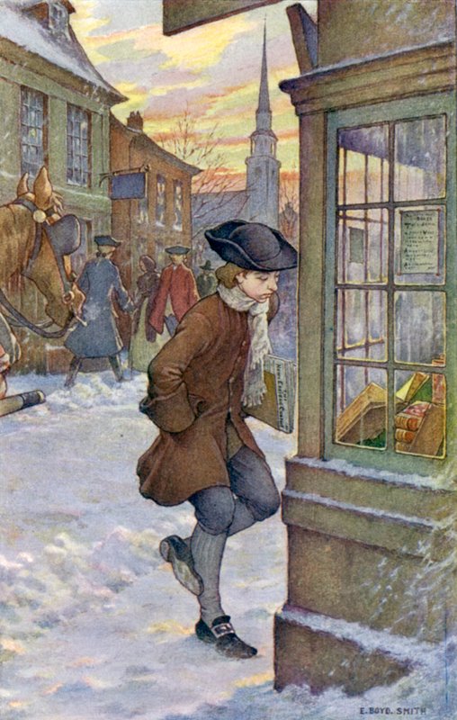 Jeg blev ansat til at bære papirerne rundt på gaderne til kunderne af Elmer Boyd Smith