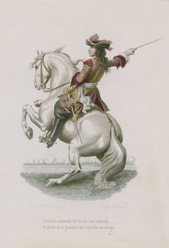 Epistel IV, Til Kongerne, 1672 af Emile Antoine Bayard