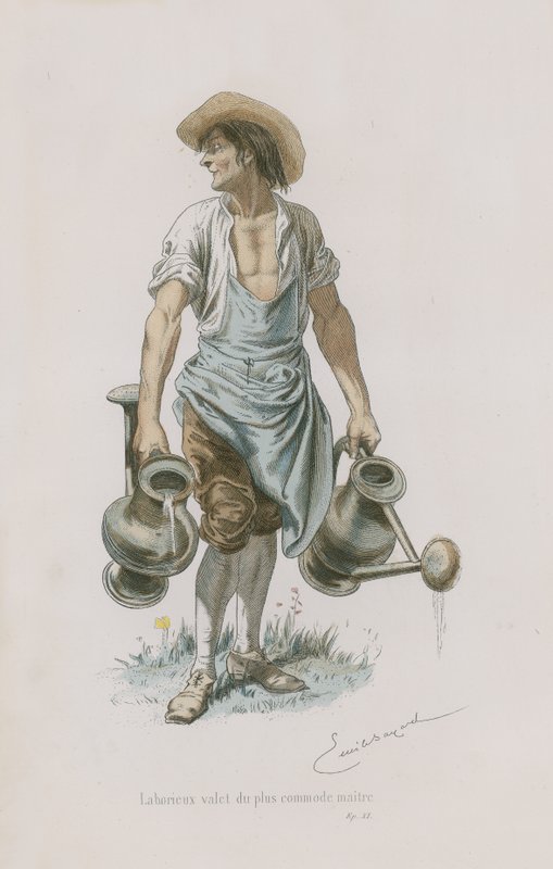 Epistel XI, til min gartner, 1695 af Emile Antoine Bayard