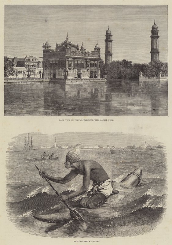 Indien og prinsen af Wales af Emile Theodore Therond