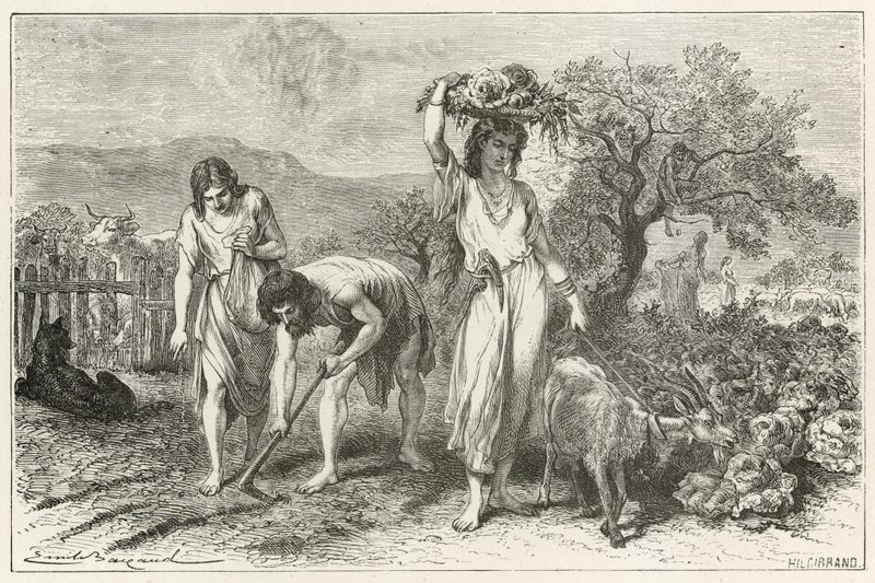 Havekultur i bronzealderen af Emile Antoine Bayard