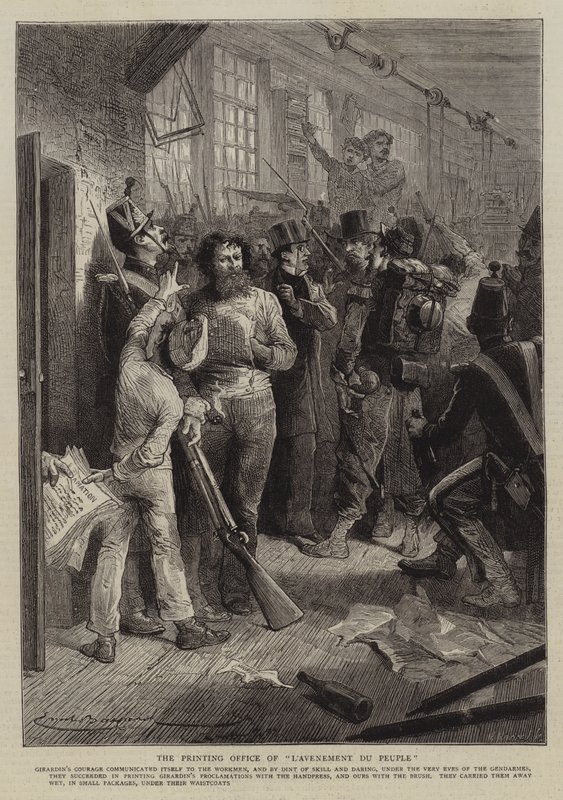Historien om en forbrydelse, et øjenvidnes vidnesbyrd af Emile Antoine Bayard