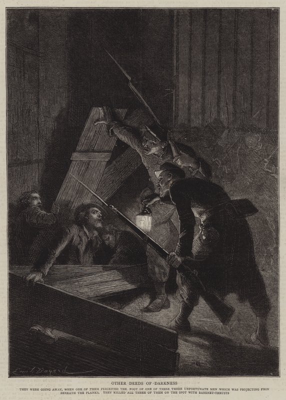 Historien om en forbrydelse, et øjenvidnes vidnesbyrd af Emile Antoine Bayard