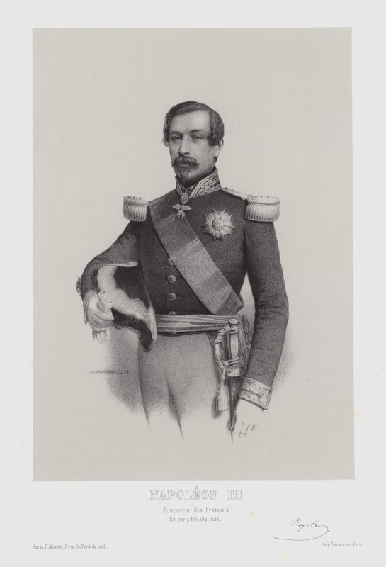 Napoleon III, kejser af Frankrig af Emile Desmaisons