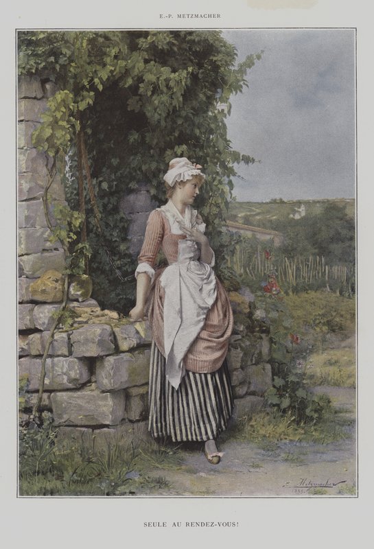 Alene til mødet af Emile Pierre Metzmacher