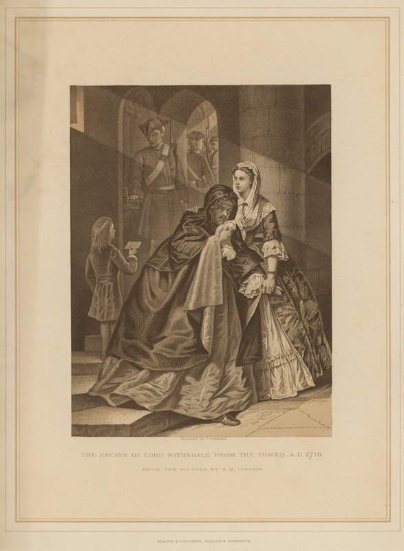 Lord Nithsdales flugt fra Tower of London af Emily Mary Osborn