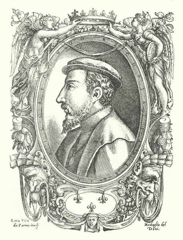Henrik II, konge af Frankrig af Enea Vico