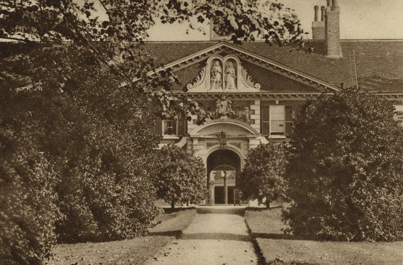 Morden College, Blackheath, grundlagt i 1695 af filantropen Sir John Morden som et hjem for fattige købmænd af English Photographer