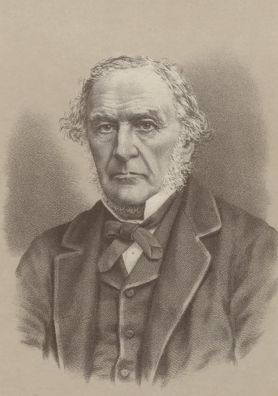 William Ewart Gladstone, britisk premierminister 1868-1874, 1880-1885, 1886 og 1892-1894 af English Photographer
