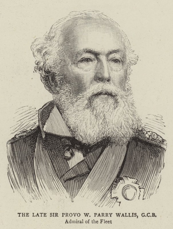 Admiral Sir Provo Wallis af English School