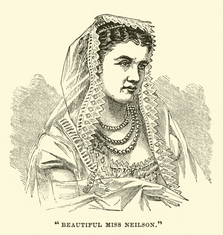 Smukke Miss Neilson af English School