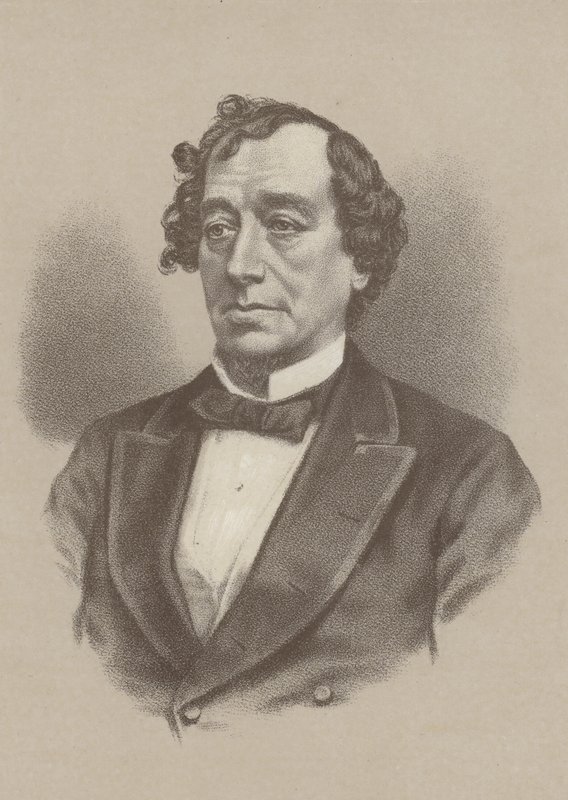 Benjamin Disraeli, 1. jarl af Beaconsfield, britisk premierminister 1868 og 1874-1880 af English School