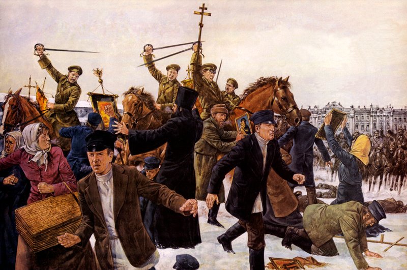 Sort søndag, 922 januar 1905 af English School