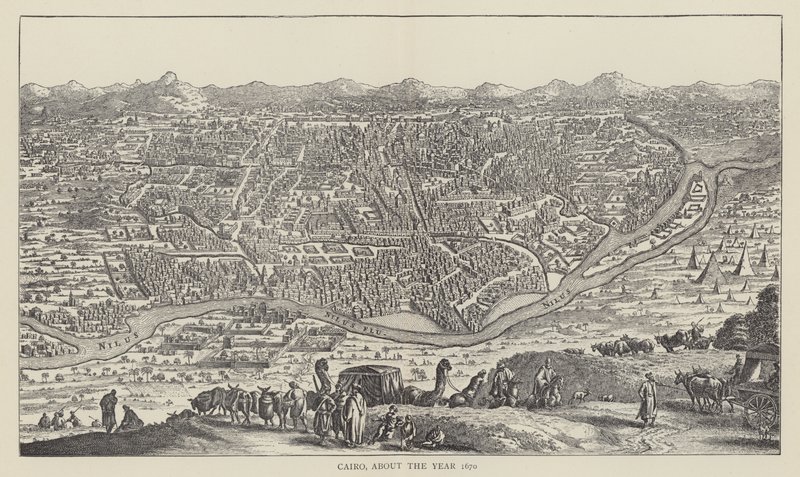 Cairo, omkring år 1670 af English School