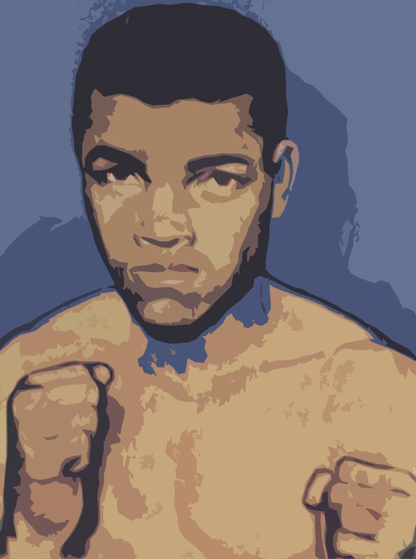 Cassius Clay eller Muhammad Ali af English School