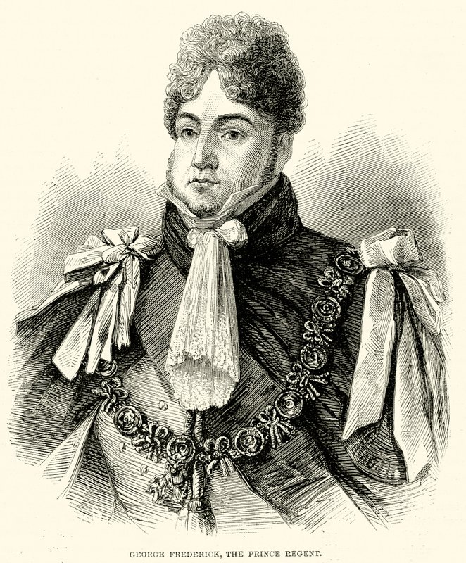 George Frederick, Prins Regent af English School