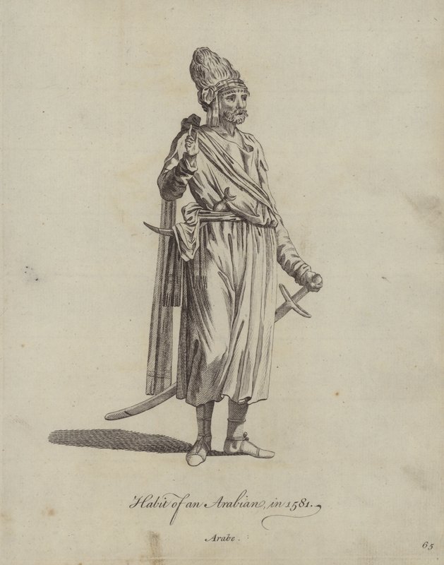 En arabers vane i 1581 af English School