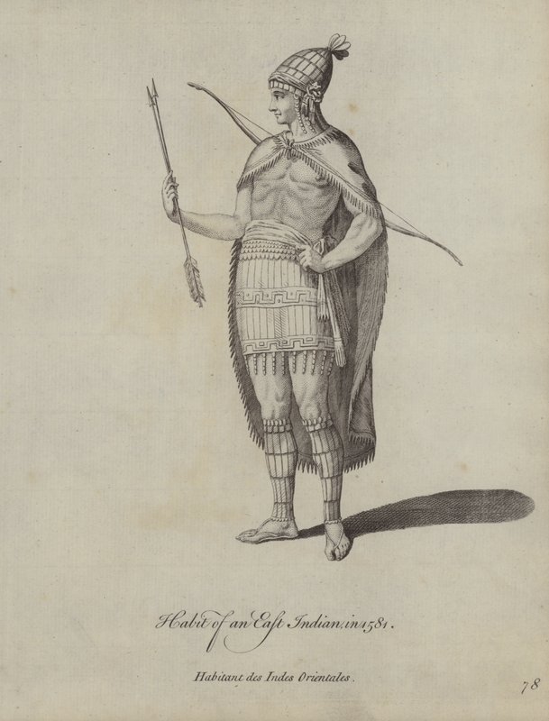 En østindianers vane i 1581 af English School
